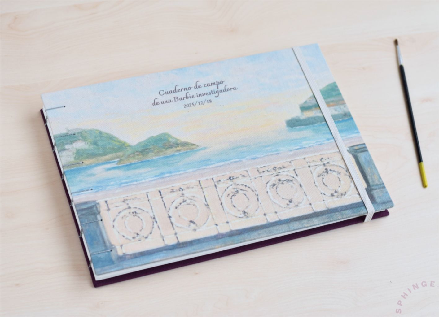 Cuaderno de Acuarela con tu diseño o foto | 24 hojas 300g | 20x29 cm - Imagen 6