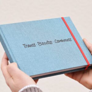 Sketchbook A5 | Personalizado | Papel reciclado 135g | Color a elegir
