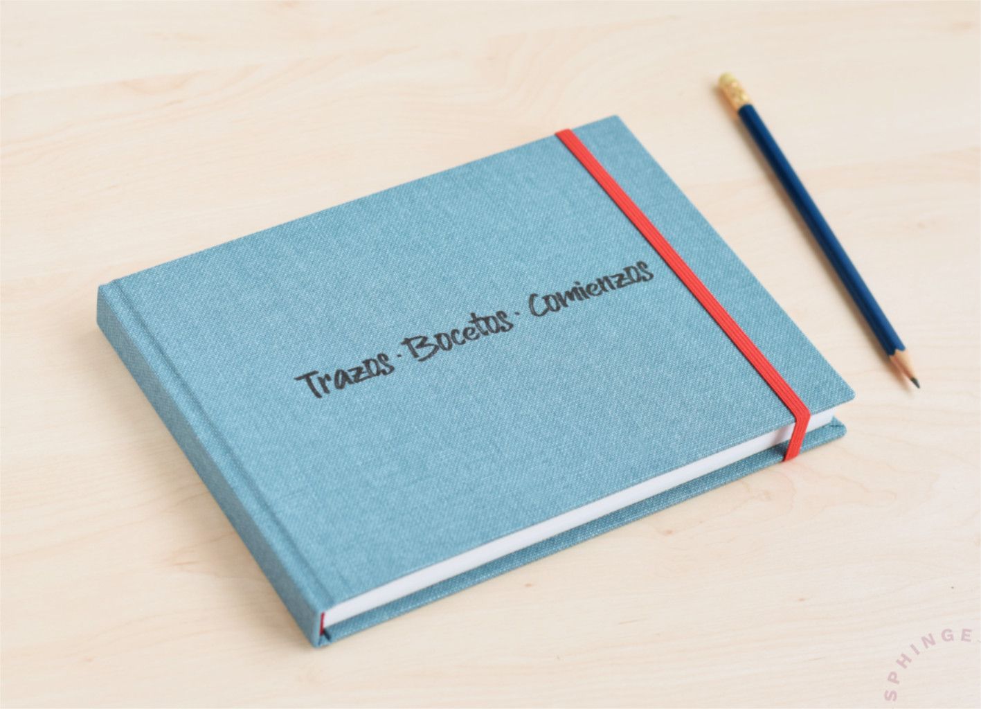 Sketchbook A5 | Personalizado | Papel reciclado 135g | Color a elegir - Imagen 3