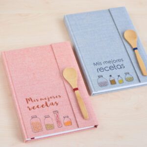 Recetario de cocina A5 | Cierre solapa + cuchara | Edición limitada