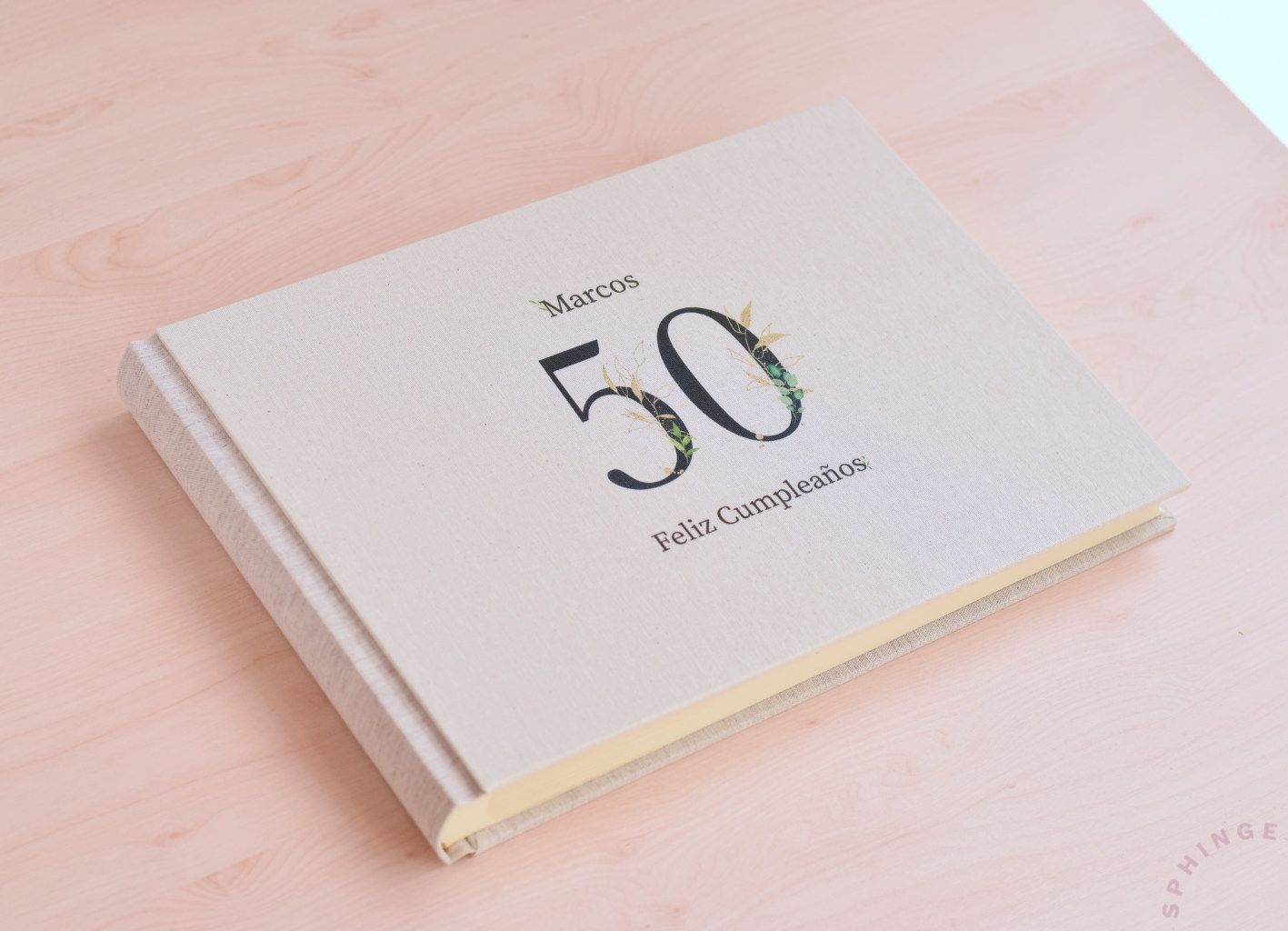 Álbum de Aniversario Cumpleaños | Personalizado | 30 o 40 hojas 23x32 - Imagen 2