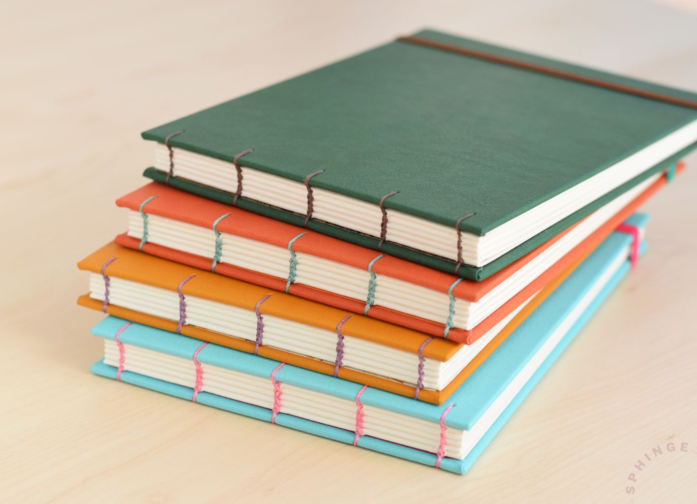 Cuaderno de acuarela A5 | Personalizado con iniciales | Papel 300g - Imagen 6