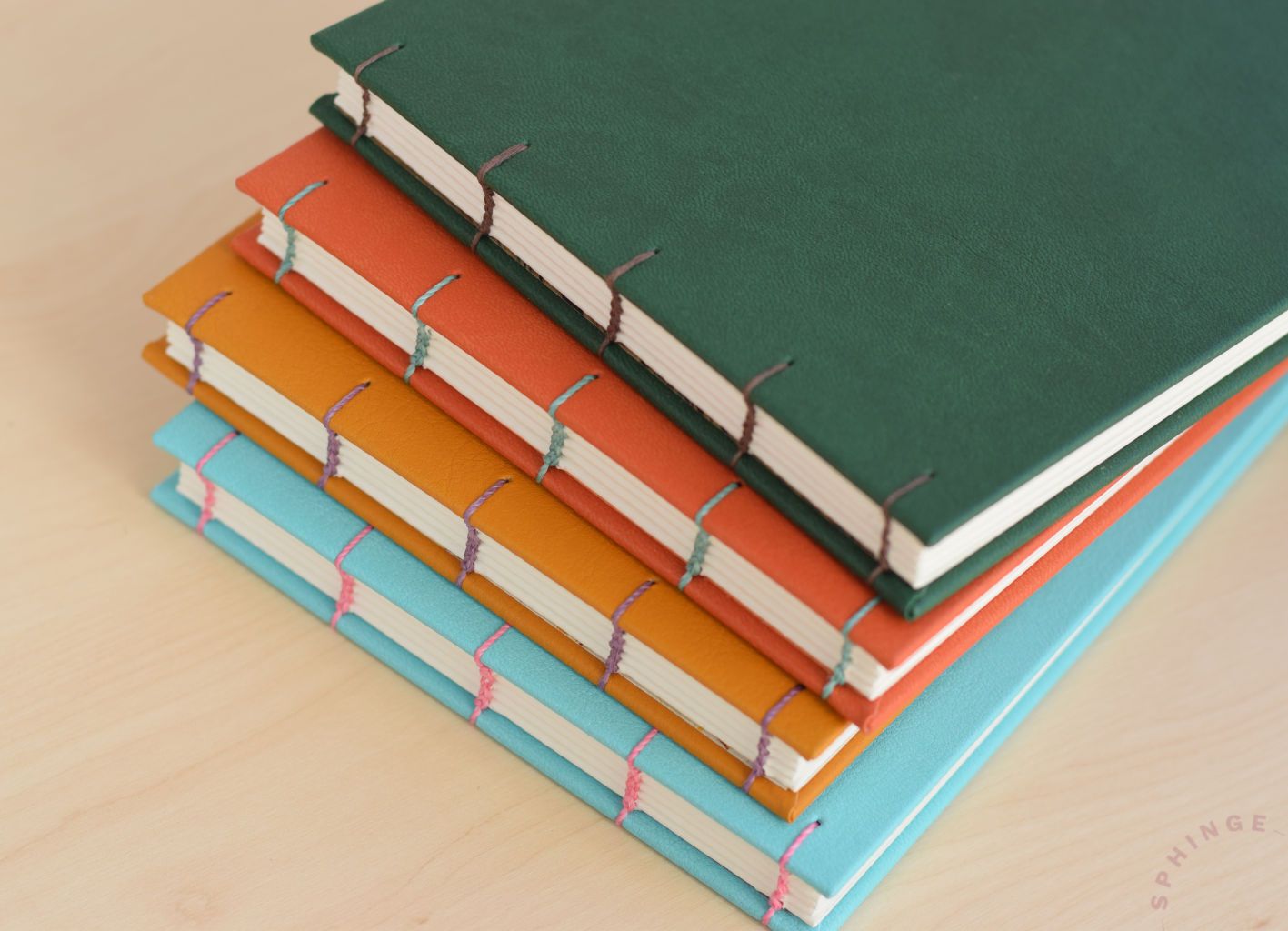 Cuaderno de acuarela A5 | Personalizado con iniciales | Papel 300g - Imagen 7