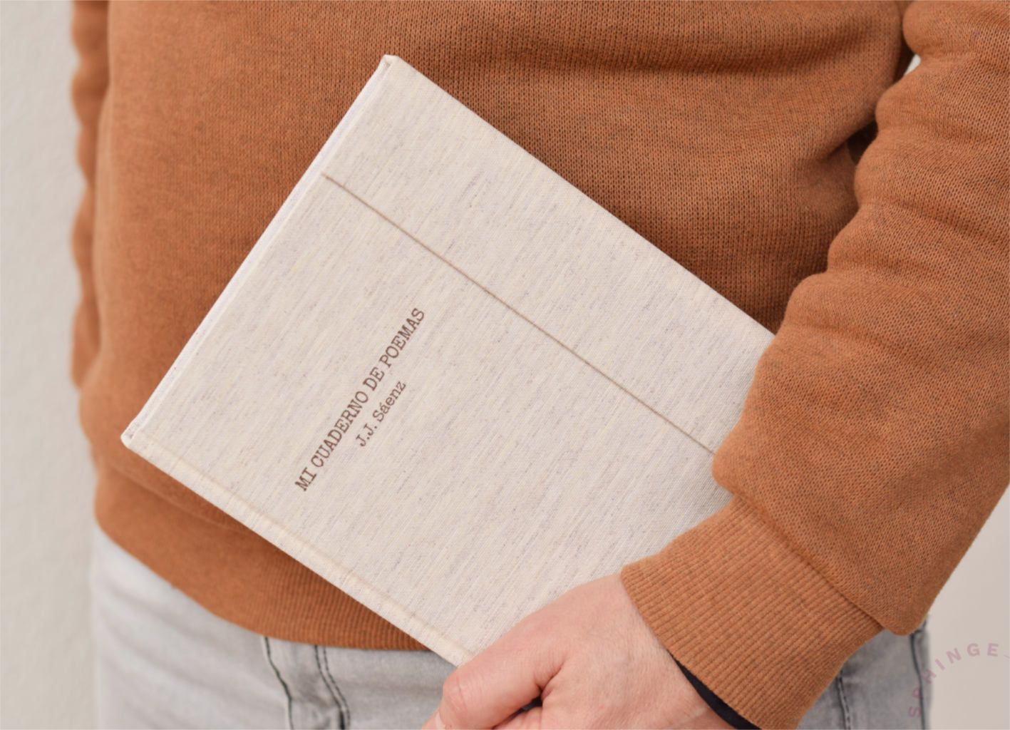 Cuaderno de notas con solapa | Personalizado | 120 hojas 18x25 - Imagen 5