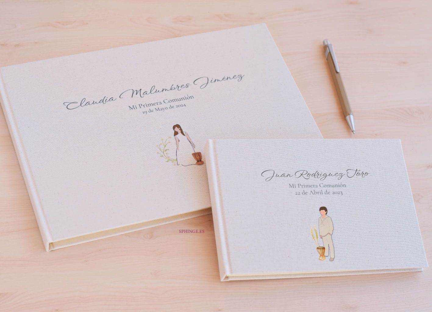 Album de fotos y firmas comunion