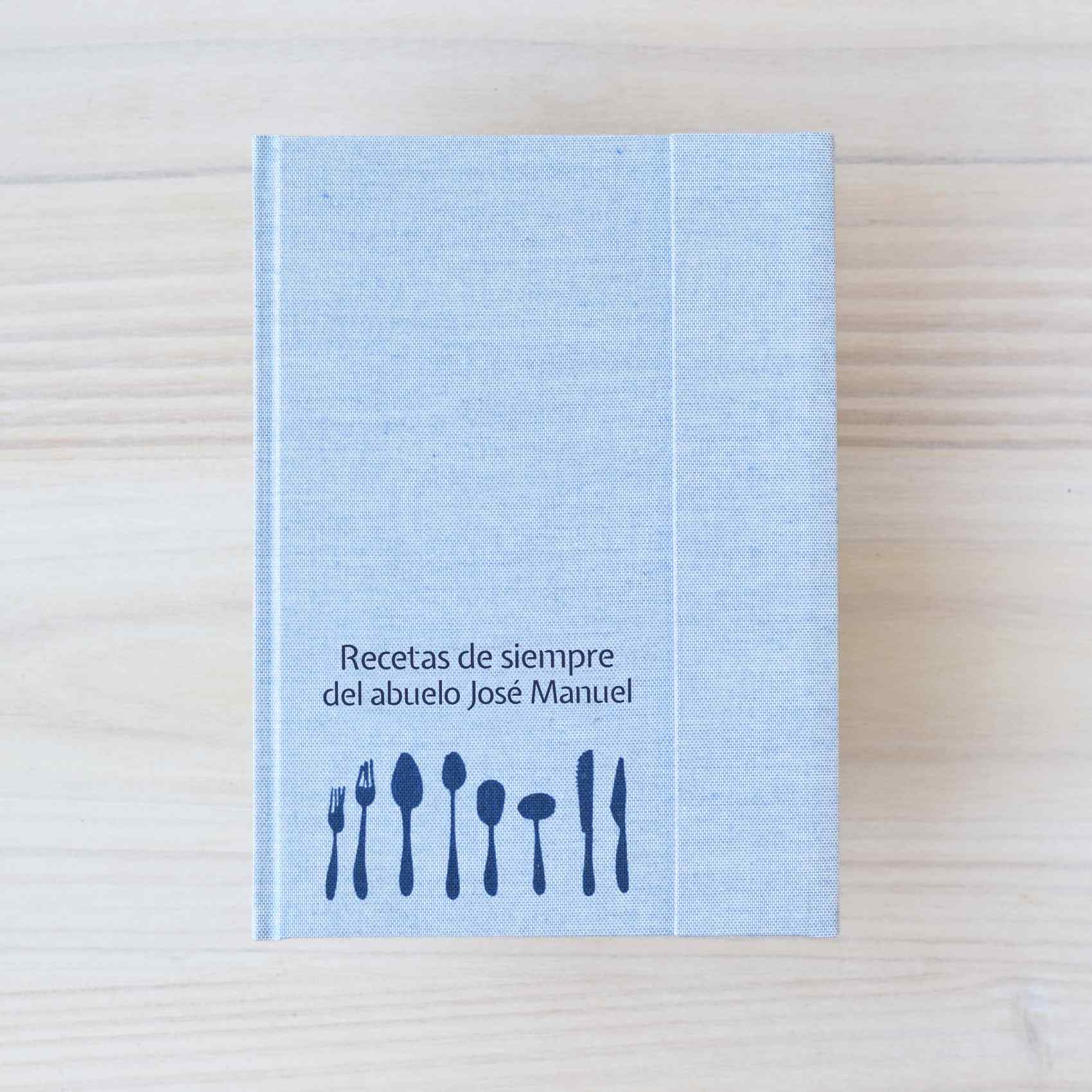 Recetario A5 | Personalizado | Cierre solapa | Varios colores