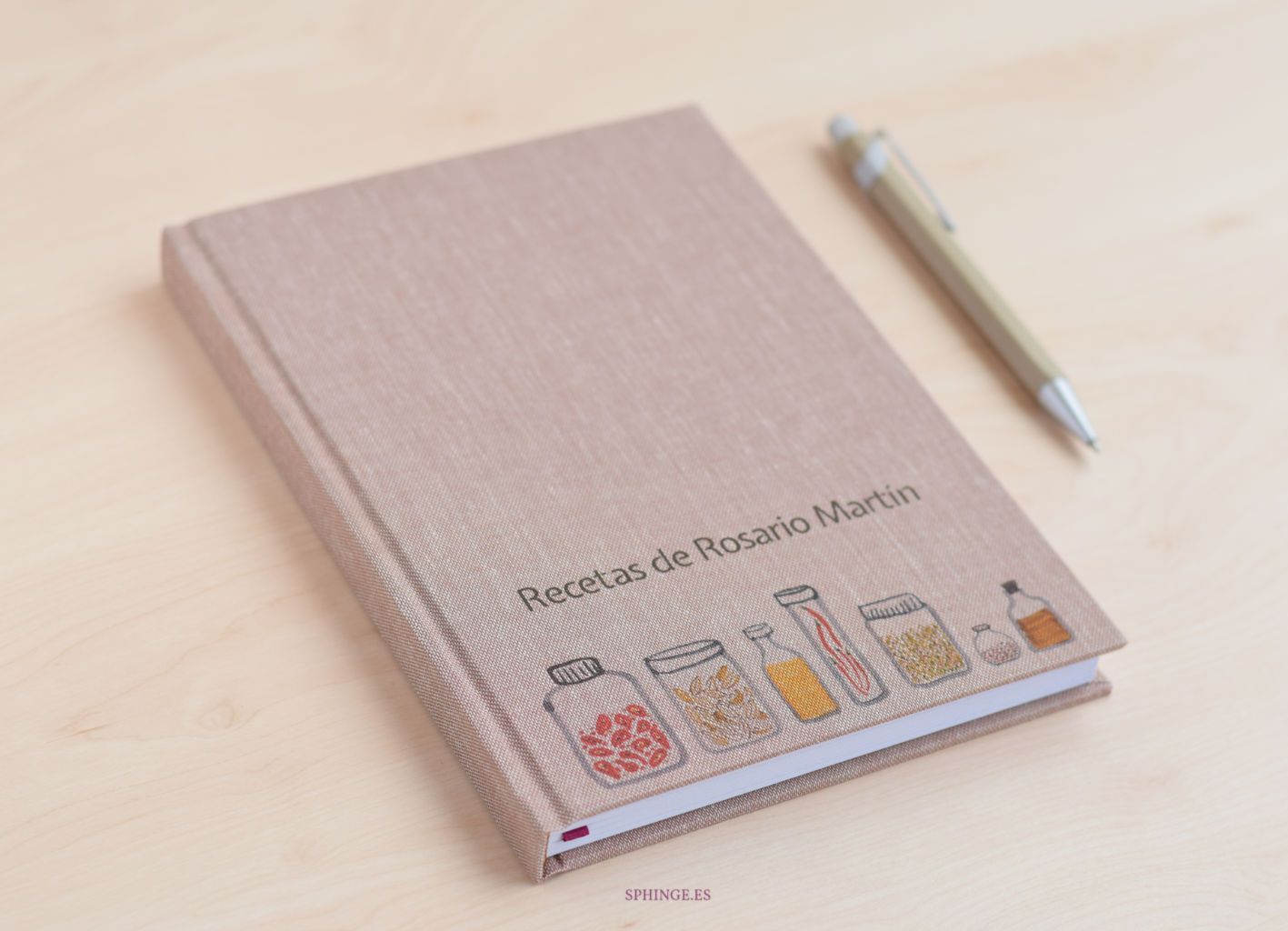 Recetario A5 | Personalizado | Varios colores | 92 recetas - Imagen 2