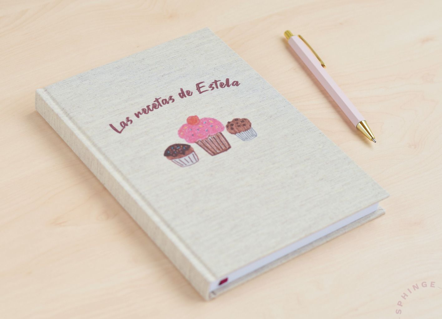 Recetario A5 repostería | Personalizado | 100 hojas - Imagen 6