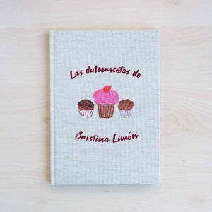 Recetario A5 repostería | Personalizado | 100 hojas