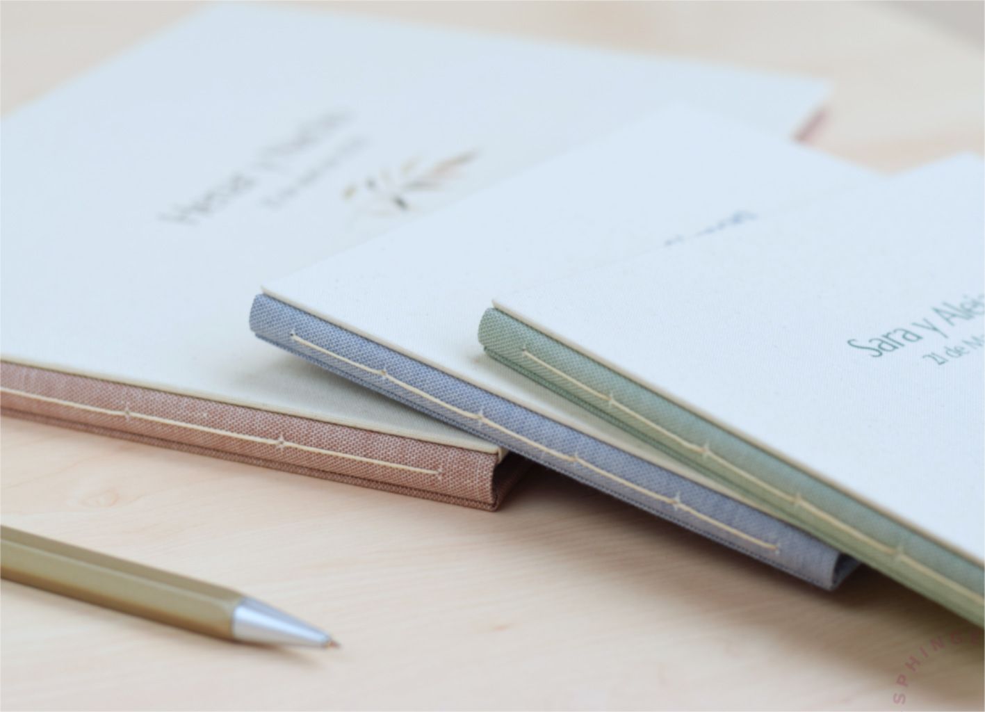 Libro de testigos boda A5 A4 | Personalizado | 24 hojas - Imagen 6