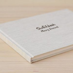 Sketchbook Acuarela Personalizado | 32 hojas 200g Grano medio | 18x25