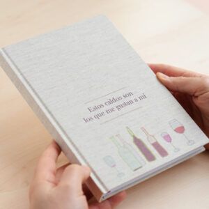 Diario cata de vinos personalizado | 100 hojas | A5