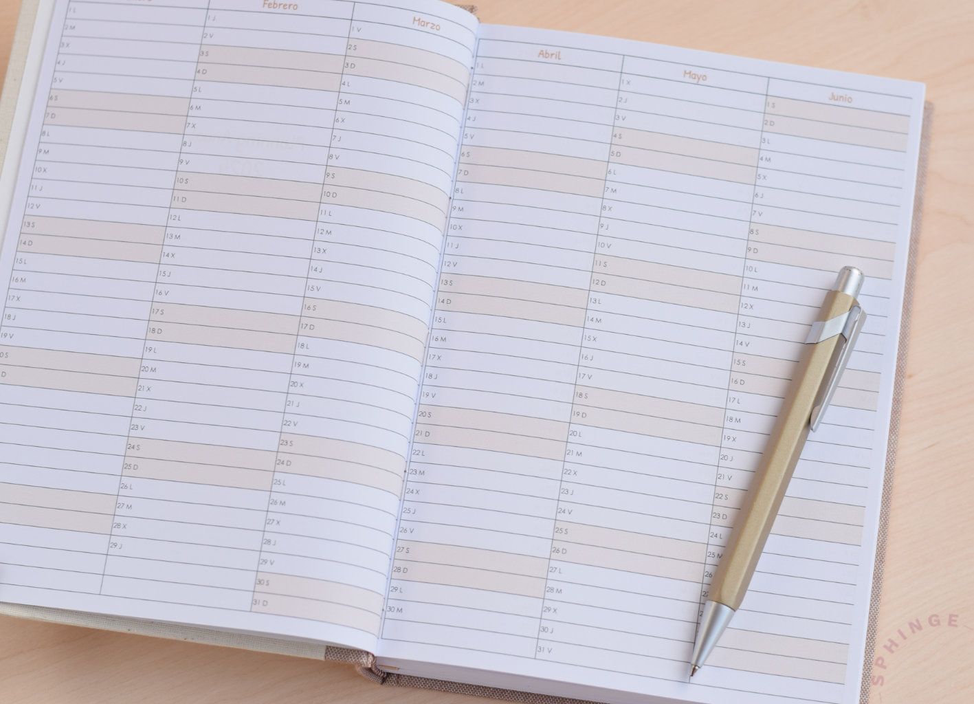 Libro de Reservas Personalizado | Agenda para Restaurantes | 2027 - Imagen 3