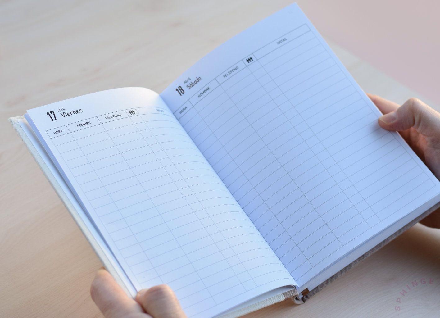 Libro de Reservas Personalizado | Agenda para Restaurantes | 2027 - Imagen 4