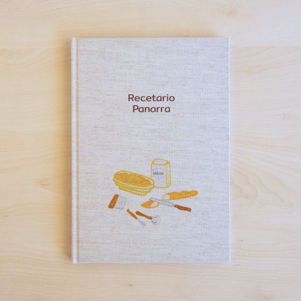 Recetario Panarra Personalizado | 50 hojas | A5