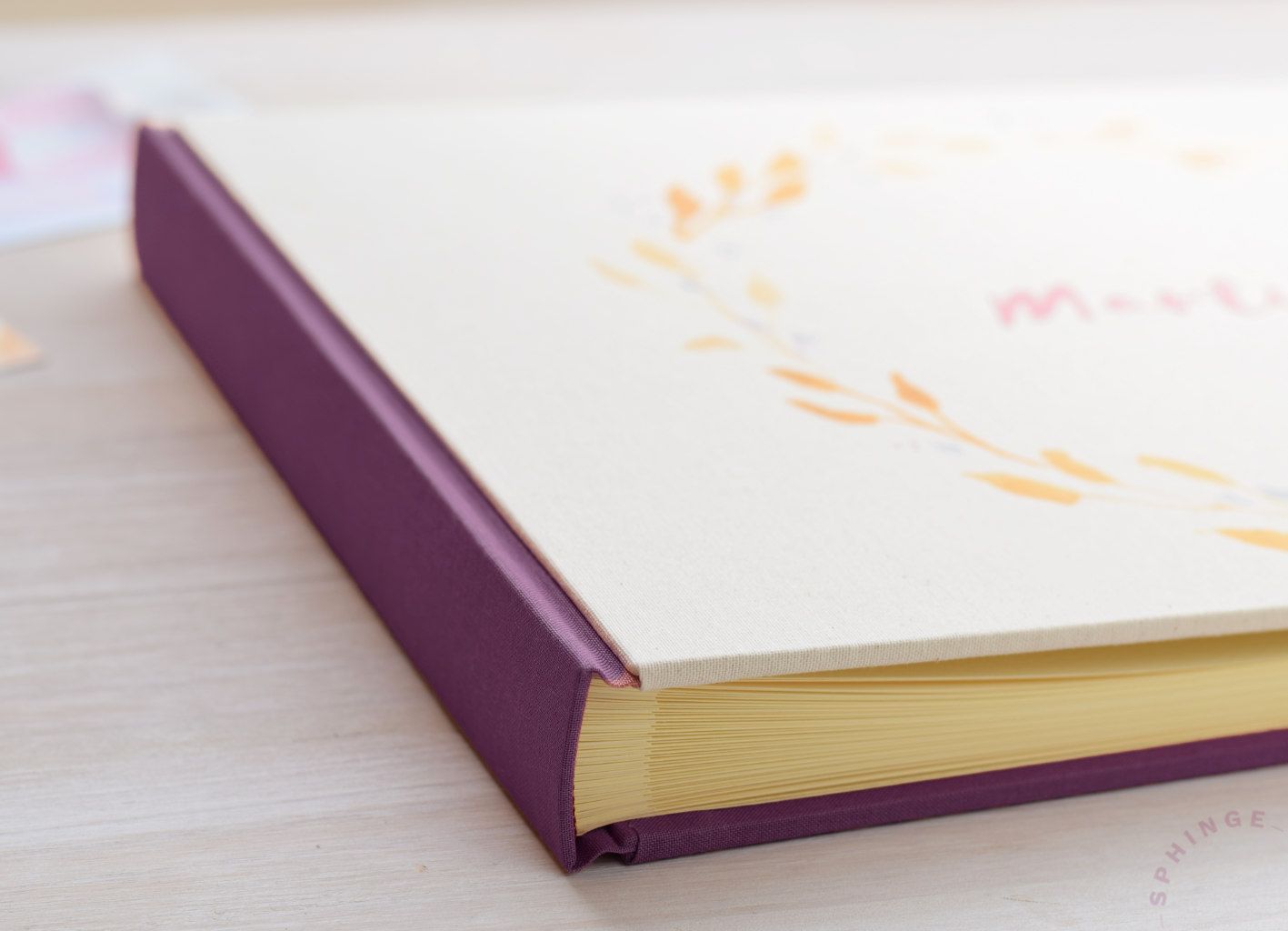 Álbum de fotos con tu diseño o imagen | 40 hojas cartulina 240g | 23x32 cm - Imagen 5