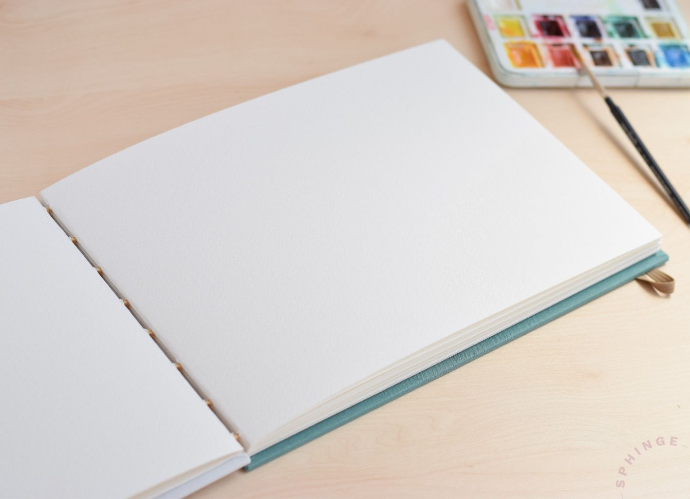 Cuaderno de Acuarela con tu diseño o foto | 24 hojas 300g | 20x29 cm - Imagen 4