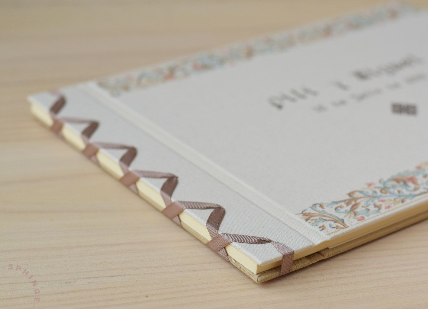 Libro de firmas Japonesa con tu diseño o foto | 40 hojas Papel 120g | 23x32 cm - Imagen 6