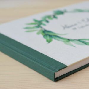 Libro de firmas Cartoné con tu diseño o foto | 50 hojas Papel 120g | 23x32 cm