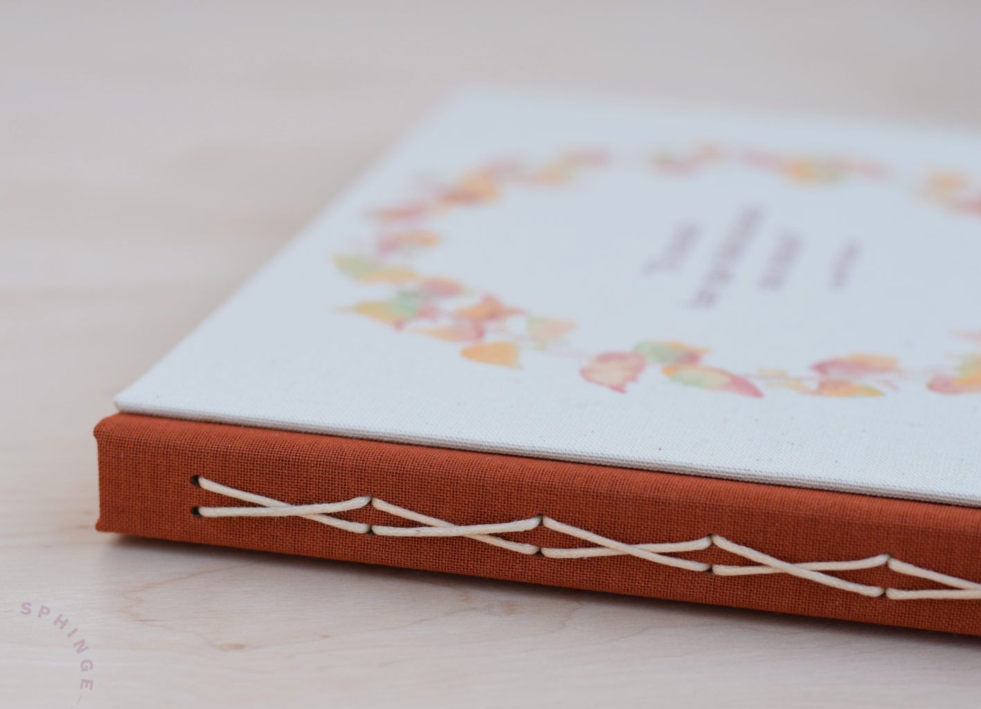 Libro de firmas Hiedra A5 A4 | Personalizado | 40 Hojas | Papel 120g - Imagen 7