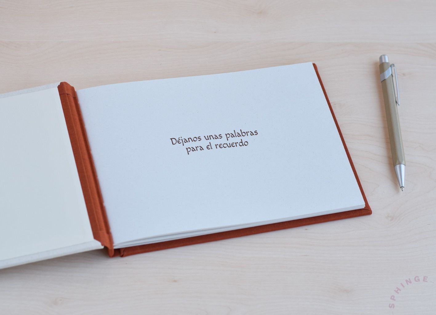 Libro de firmas Hiedra A5 A4 | Personalizado | 40 Hojas | Papel 120g - Imagen 4
