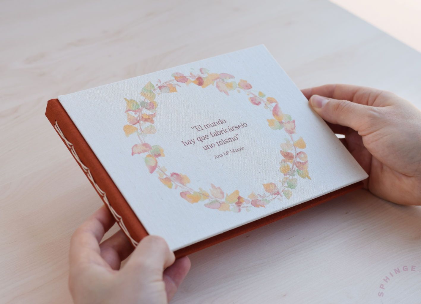 Libro de firmas Hiedra A5 A4 | Personalizado | 40 Hojas | Papel 120g - Imagen 2