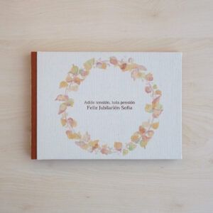 Libro de firmas Hiedra A5 A4 | Personalizado | 40 Hojas | Papel 120g
