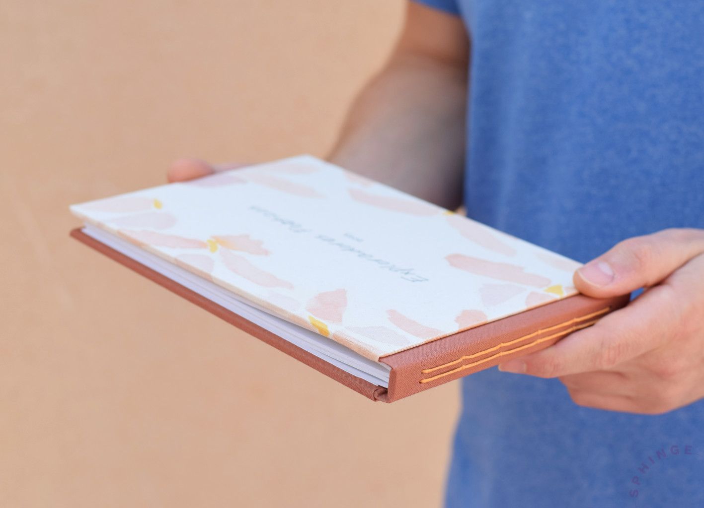 Libro de firmas pétalos A5 A4 | Personalizado | 40 hojas | Papel 120g - Imagen 7