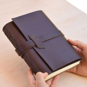 Diario de piel a5 personalizado