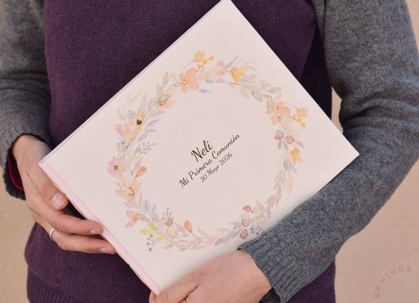 Álbum Personalizado Mediano | Para pegar fotos | 20 hojas | 21x25 - Imagen 6