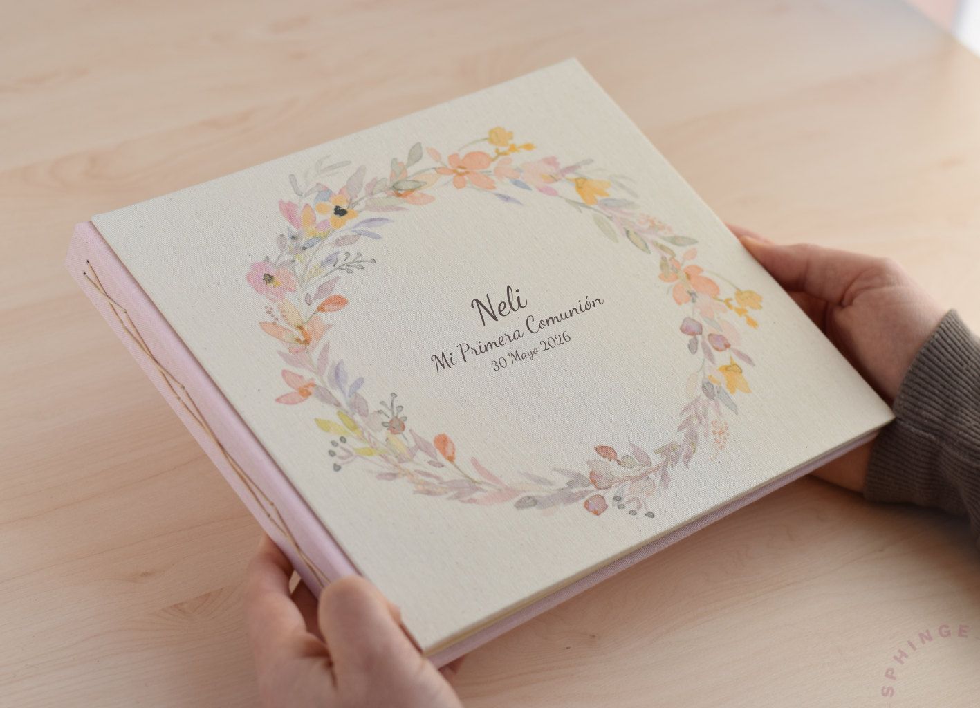 Álbum Personalizado Mediano | Para pegar fotos | 20 hojas | 21x25 - Imagen 4