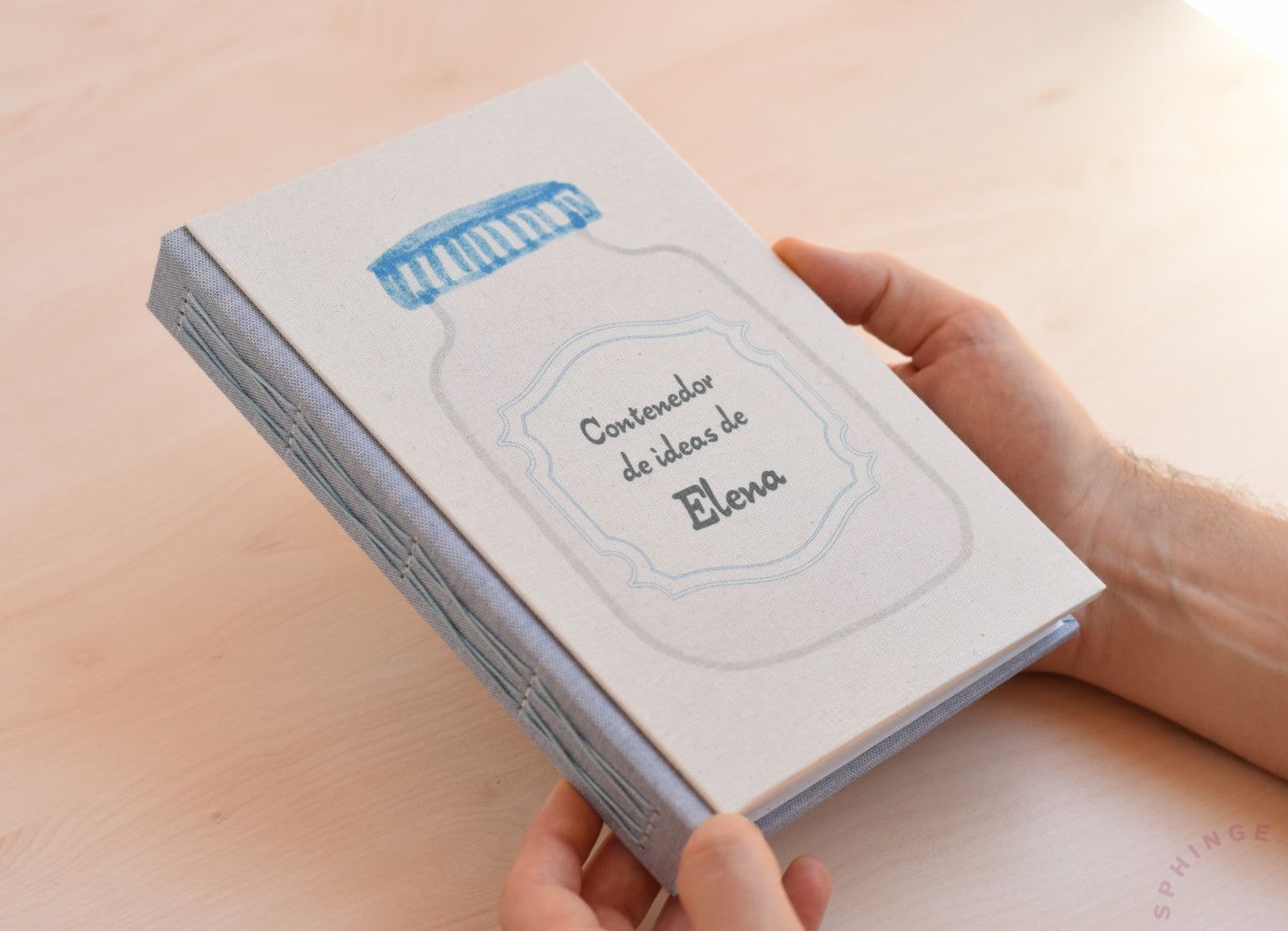 Contenedor de ideas | Personalizado | A5 80 hojas papel 120g - Imagen 7