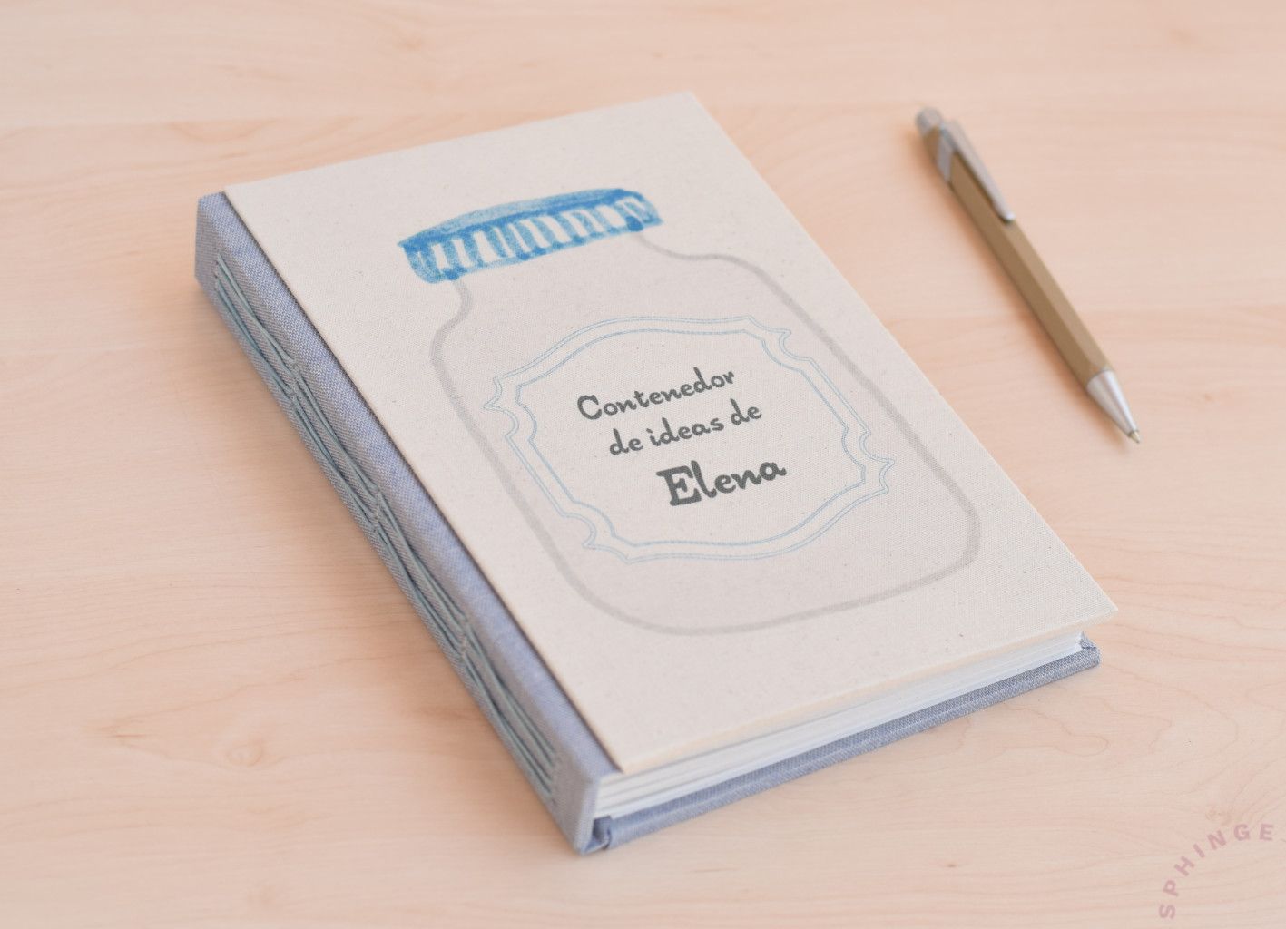 Contenedor de ideas | Personalizado | A5 80 hojas papel 120g - Imagen 2