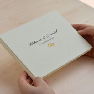 Libro de testigos personalizado | 16 hojas | Papel 180g | A5 15x21
